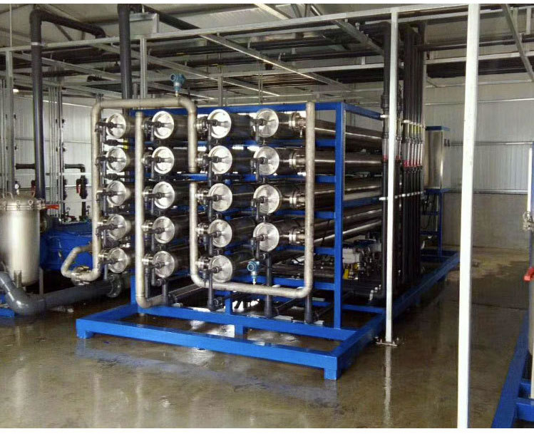 耒阳大型全不锈钢材质RO反渗透除盐水设备